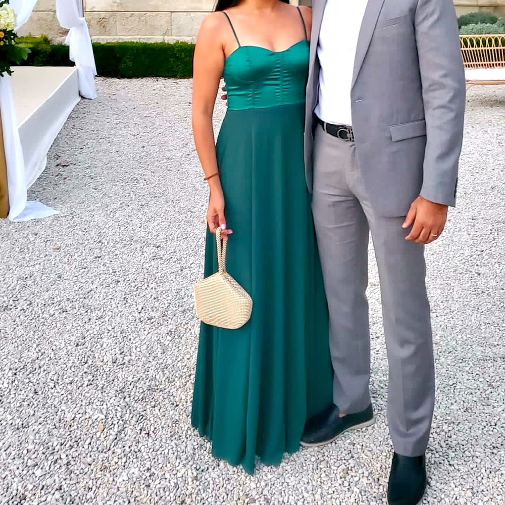 Emerald Corset Dress